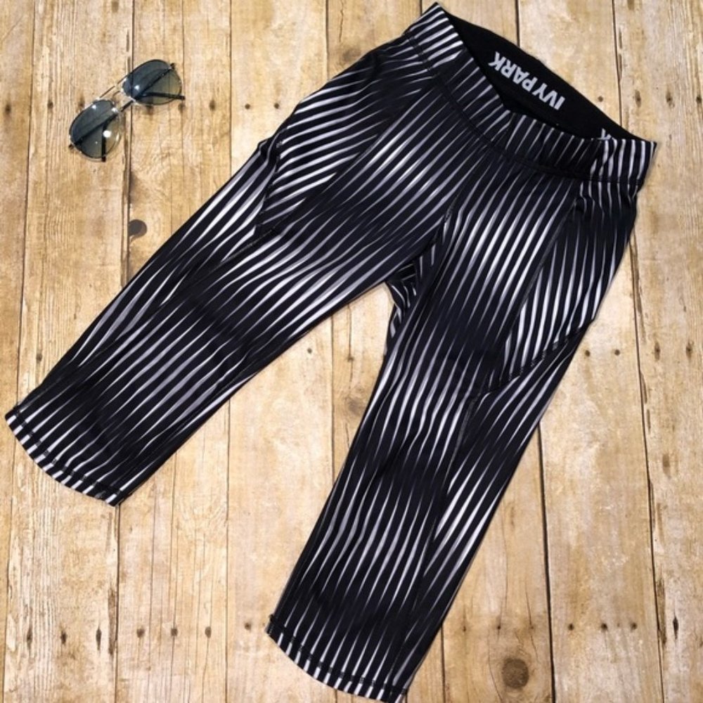 Ivy park striped fitness leggings X-Small
